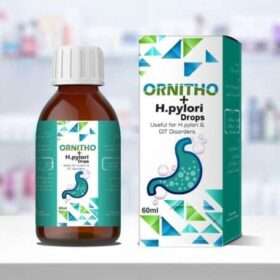 Ornitho + H.Pylori Drops for Stomach (Indigestion, Heart Burn, Flatulence and Gastritis)
