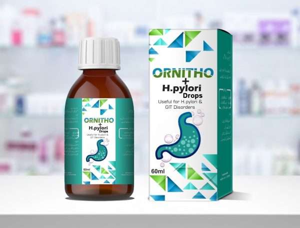 Ornitho + H.Pylori Drops for Stomach