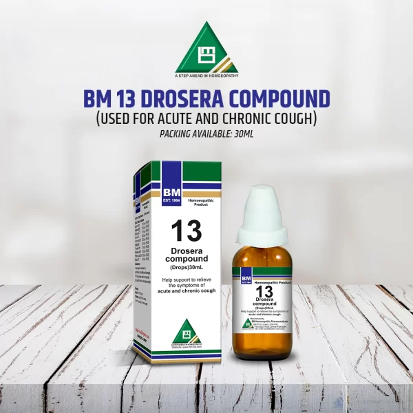 BM 13 for Acute, Chronic cough & bronchitis