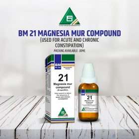 BM 21 for Acute and chronic constipation