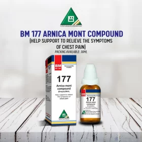 BM 177 for CHEST PAIN (Symptoms: gastritis, esophagitis, flatulence, constipation, asthma, bronchitis & pneumonia)