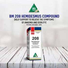 BM 208 for ANAEMIA AND DEBILITY