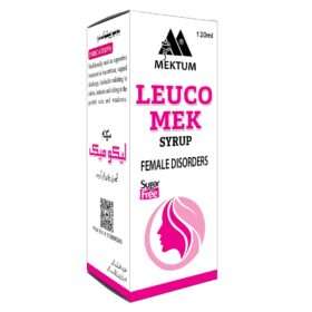 Leuco Mek Syrup 120ml for Leucorrhoea