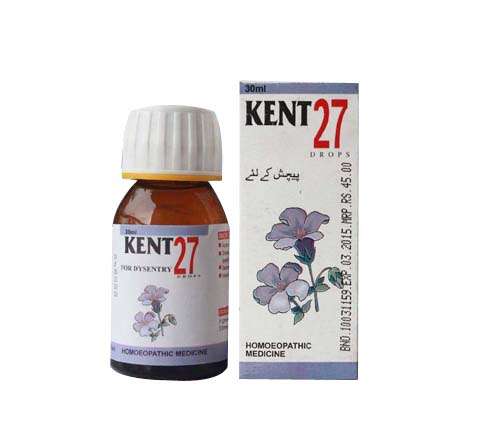 Kent 27 Drops | Homeo Medicine for Dysentery