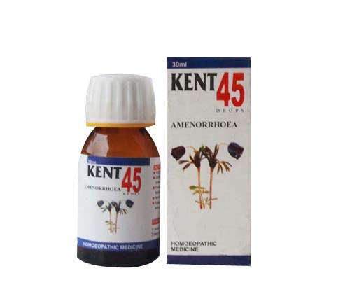 Kent 45 Drops | Homeo Medicine for Amenorrhea & Dysmenorrhea