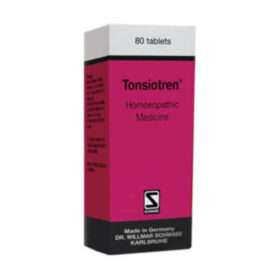 Schwabe Tonsiotren Tablets for Inflammation of the Tonsils