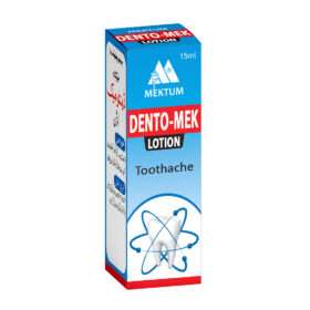 Dento Mek Lotion For the treatment of Toothaches and painful Gums