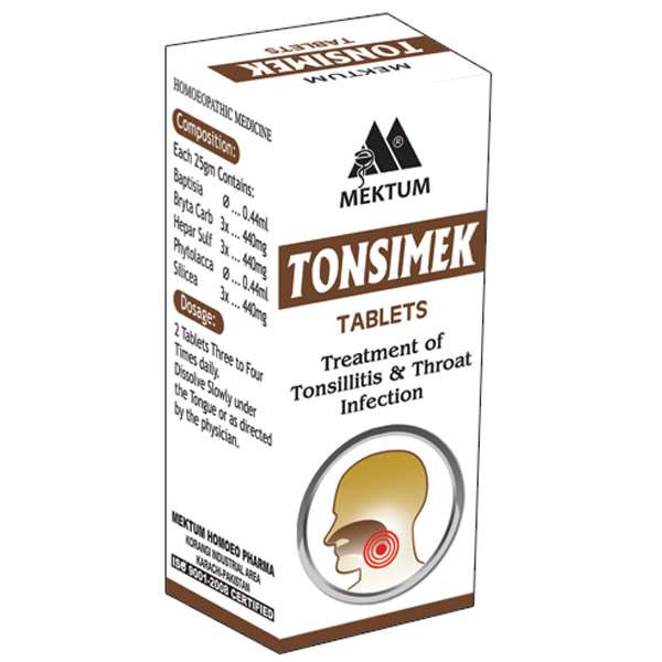 Tonsimek Syrup for Tonsillitis and Throat Infection