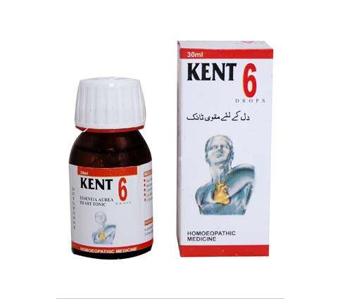 Kent Drop 6 | Homeopathic medicine for treatment of Heart Problems by Kent Pharma