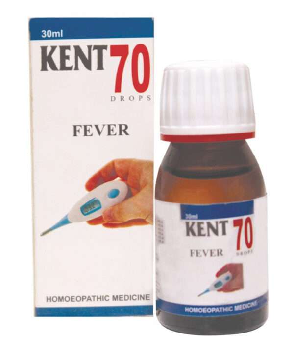 Kent Drops 70 | A Homoeopathic medicine for treatment of Reducing Fever by Kent Pharma At Chachujee.com