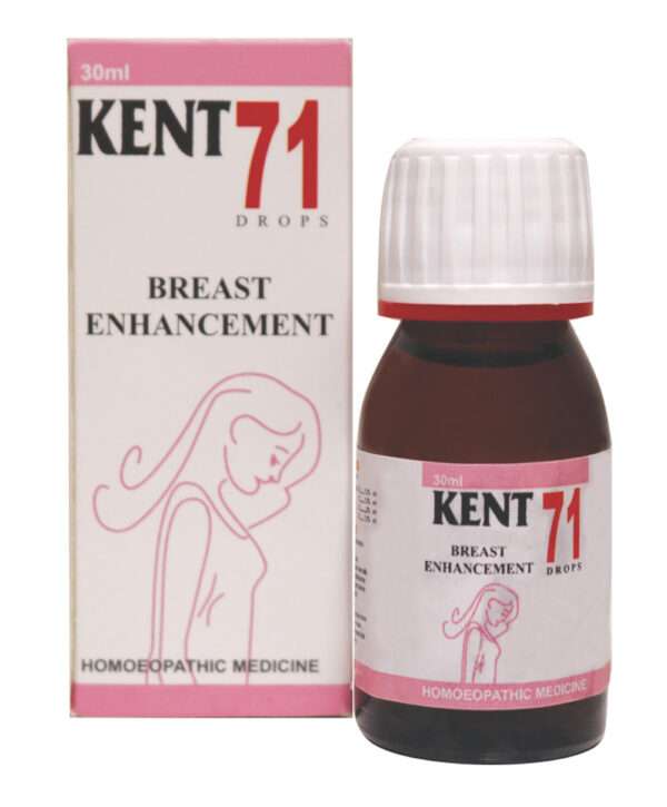 Kent Drops 71 | A Homoeopathic medicine for treatment of Breast Enhancement by Kent Pharma At Chachujee.com