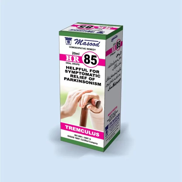 HR-85 (TREMCULUS) for Parkinsonism