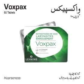 Voxpax 60 Tab for Hoarsenss