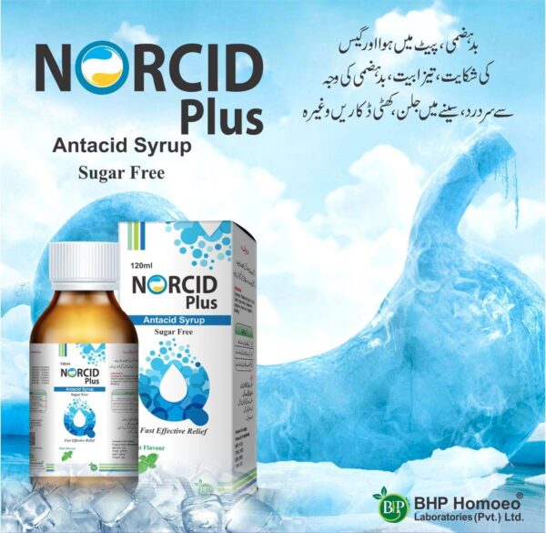 BHP Norcid Plus Syrup For Gastric Trouble 