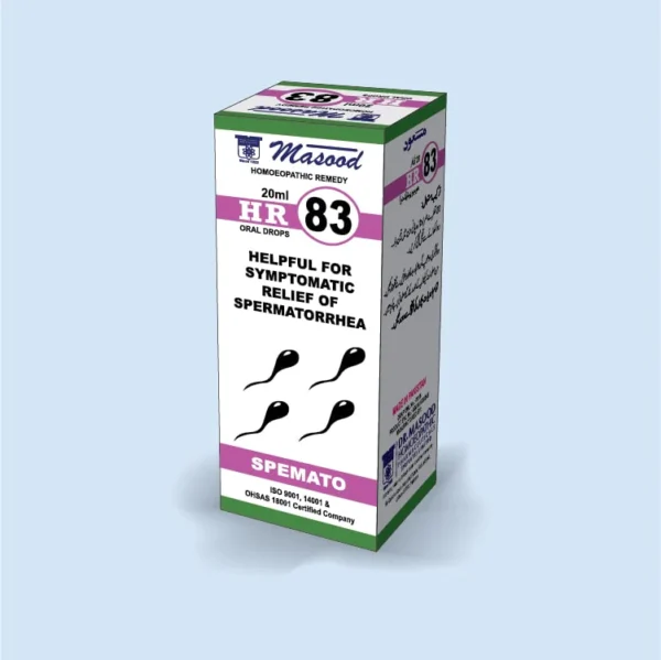 HR-83 (SPEMATO) for the treatment of Spermatorrhea