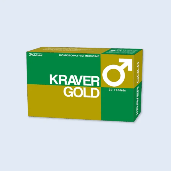 Masood KRAVER GOLD tablets (30 Tab) for Sexual weakness Useful In Male Sexual Debility