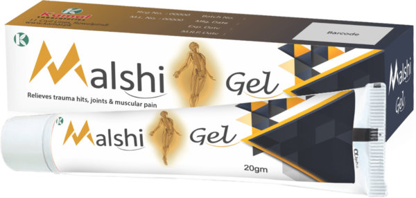 Kamal MALSHI (GEL) for Trauma, Hits, Joints & Muscular pain (20gm)