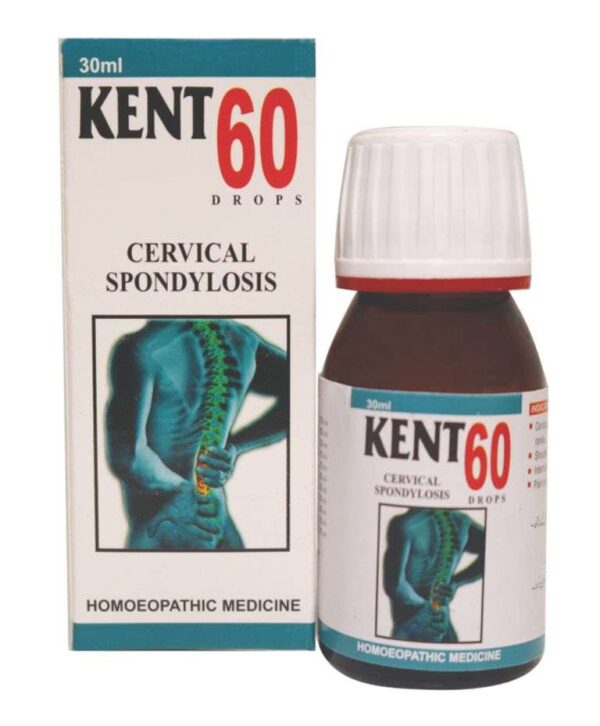 Kent No 60 Drops for Cervical Spondylosis