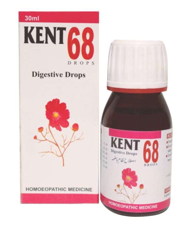 Kent No 68 Drops for Indigestion, Gas And Gastritis