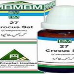 BM 27 for Stops bleeding from any orifice of the body.