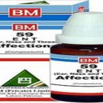 BM 59 for E N T Affections (Ear, Nose and Throat)