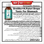 Ornitho + H.Pylori Drops for Gastric issue and heartburn