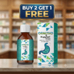 Ornitho + H.Pylori Drops for Gastric issue and heartburn