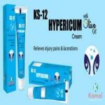 KS 12 HYPERICUM Cream (Relieves injury pains & lacerations)