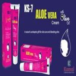 KS 7 ALOE VERA Cream (A nature antiseptic gift for skin care and bleedings piles)