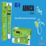 KS 8 ARNICA Cream (Gives relief to trauma & muscular pain)