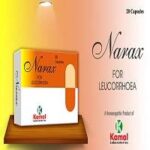 Narax Capsules (Relieves the Leucorrhoea) (20 capsules)