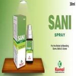 SANI (GUM SPRAY) (For the relief of bleeding gums,boils ulcers) (30ml)