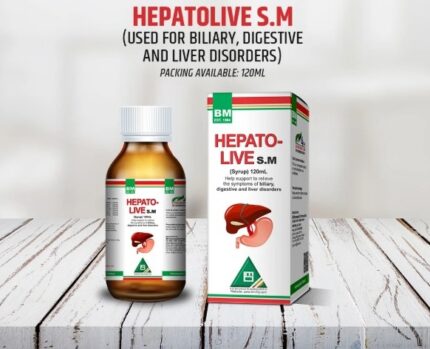 BM Hepatolive S.M Syrup for Biliary, Digestive and Liver Disorders