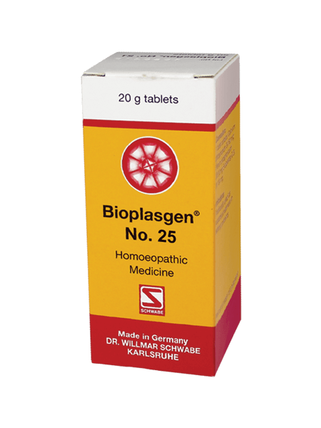 Bioplasgen® No. 25 Schwabe (Germany) for Acidity, Flatulence and Indigestion