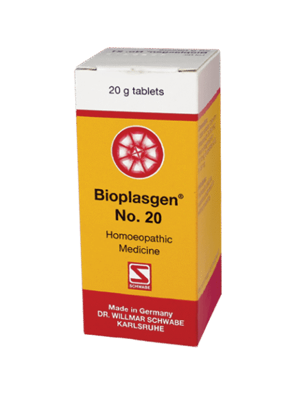 Bioplasgen® No. 20 Schwabe (Germany) for all types of Skin Disease