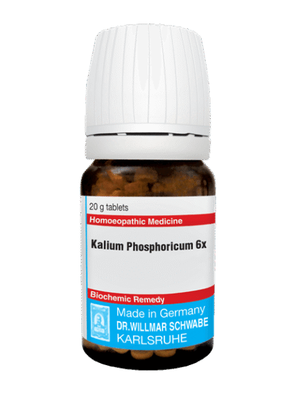 Dr Willmar Schwabe Germany Kalium Phosphoricum Biochemic Tablet 6X